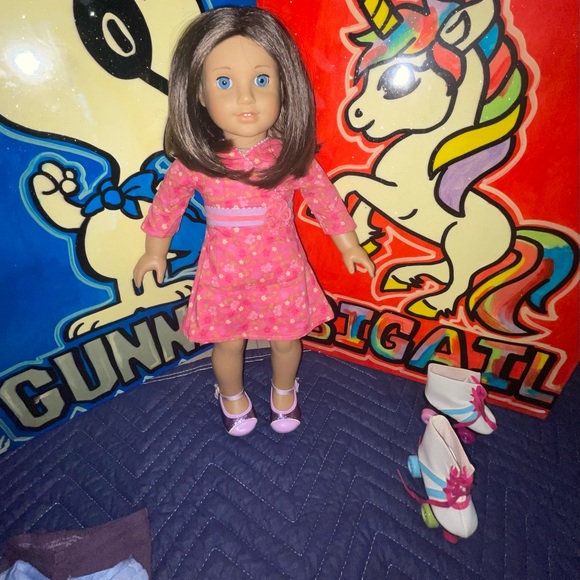 American Girl Toys 8 Inch American Girl Doll Of The Year Chrissa In Meet Outfit Poshmark